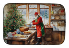 Cookies with Santa Claus Weihnachtsmann Dish Drying Mat