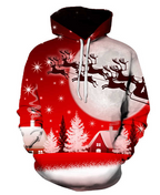 3D Printed Hoodie for Men and Women - Christmas Design | Streetwear