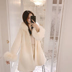 Elegant Thick Woolen Coat for Women in Winter