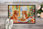 Nova Scotia Duck Toller Christmas Cookies Doormat