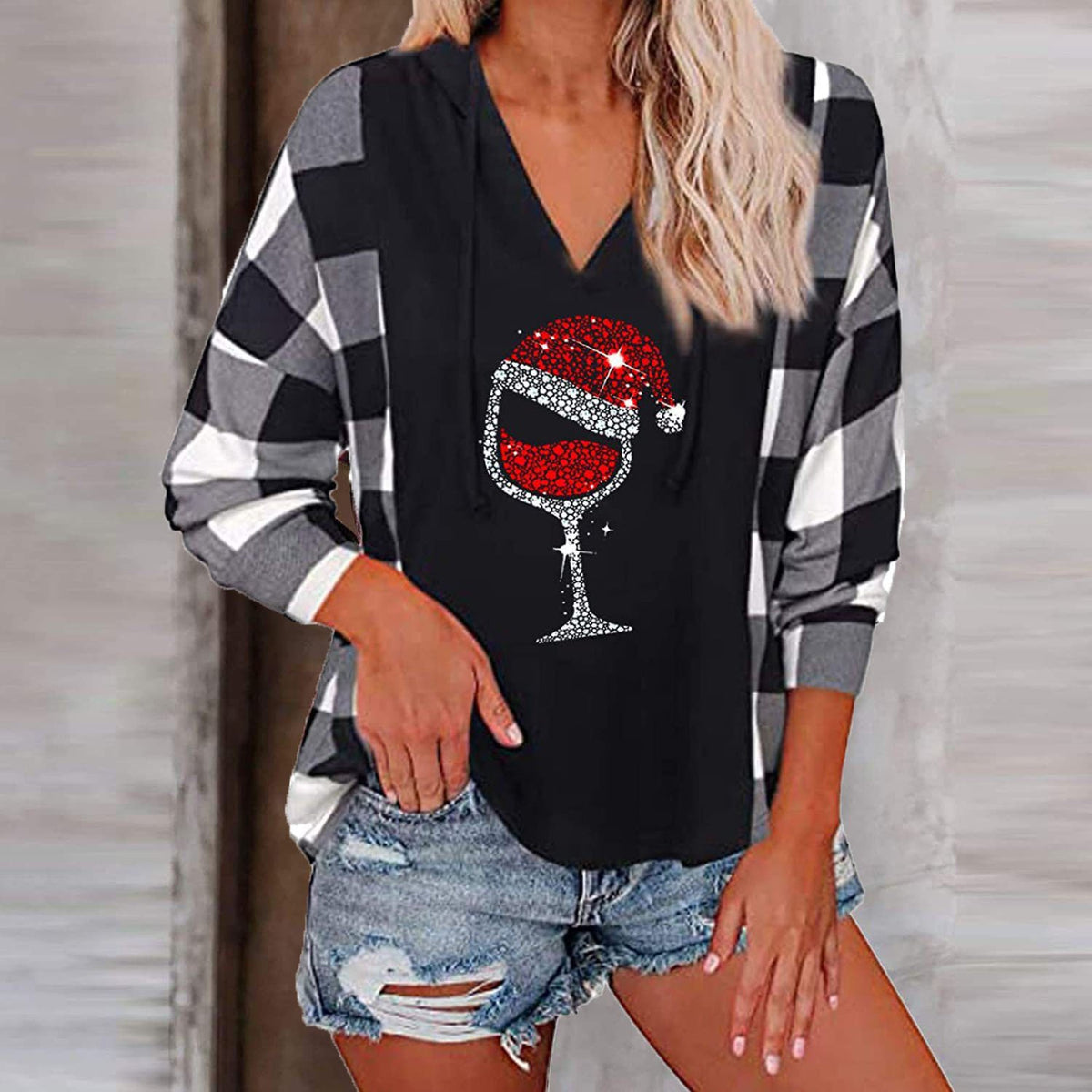 Christmas and Halloween Printed Sweater for Women