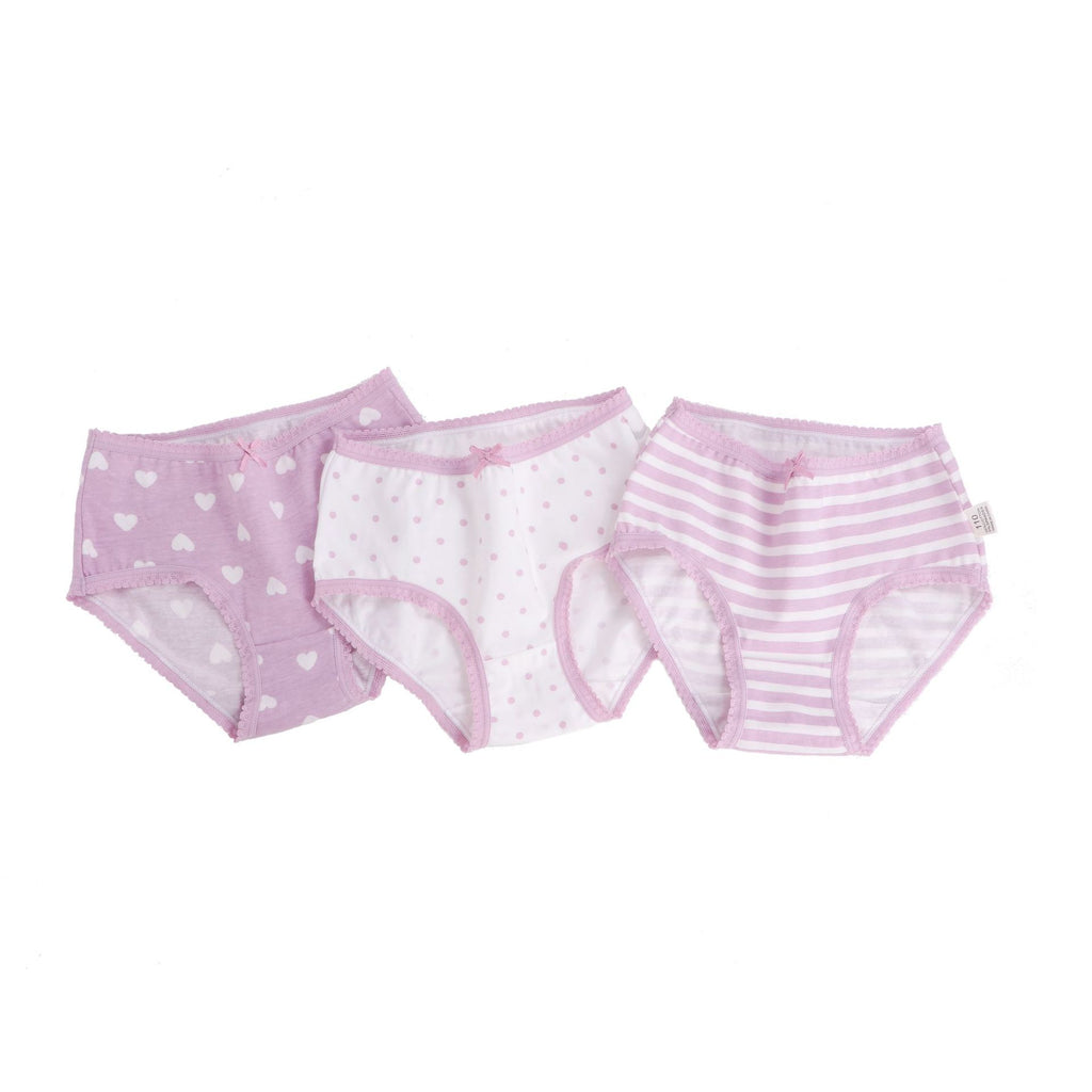 Girls' Cartoon Cotton Underwear - Breathable Shorts
