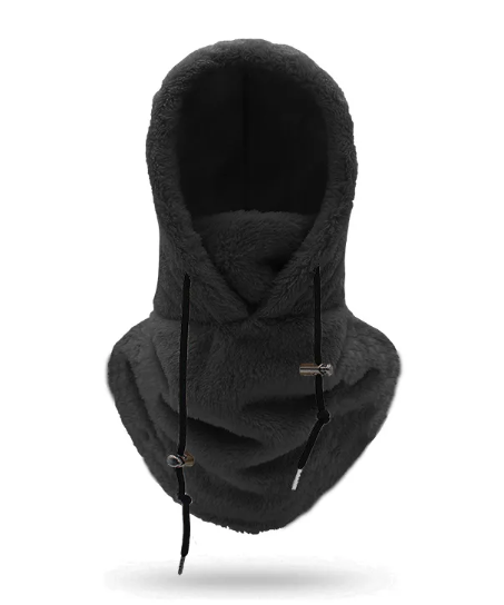 Cold Protection Thickening Scarf Hat | Embroidered Cap