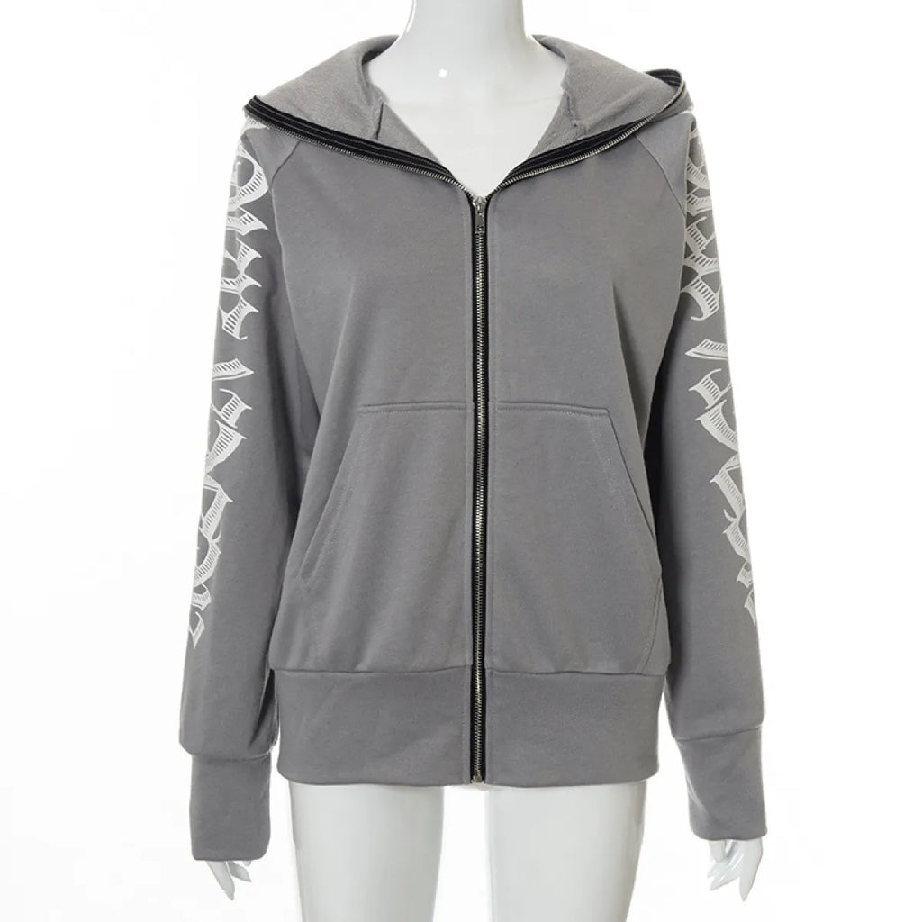 Letter Print Hoodie Sweatshirt | Streetwear