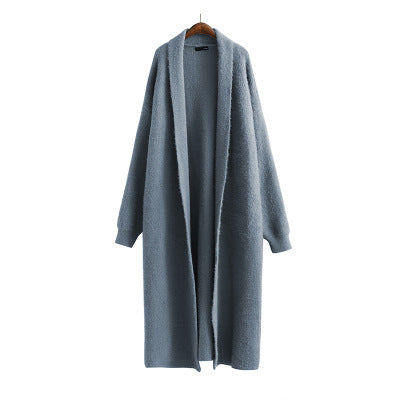 Mink Fleece Sweater Cardigan and Fur Coat