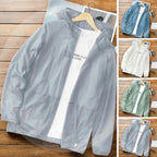 Water Resistant Hooded Sun Jacket for Summer Fishing