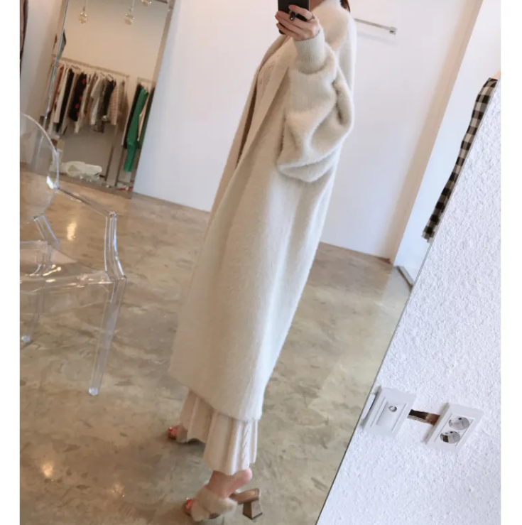 Fur Cardigan Jacket
