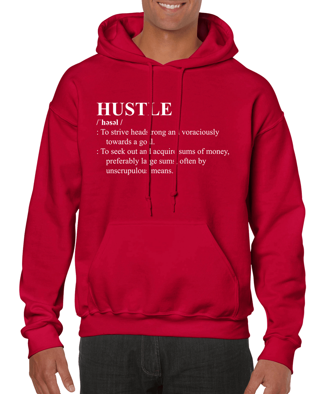 HUSTLE Definition Men’s Hoodie | Streetwear
