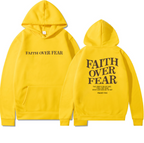 Faith Over Fear Christian Unisex Hoodie | Streetwear