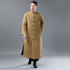 Folk Style Men's Cotton-Padded Casual Jacket