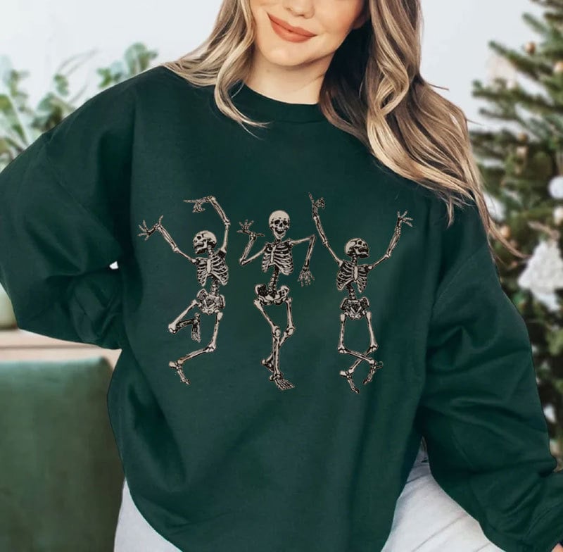 Halloween Women's Long Sleeve Round Neck Sweater