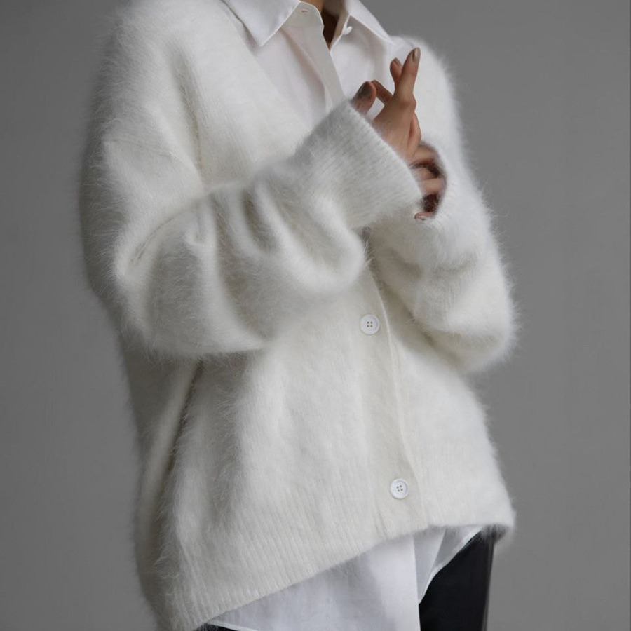 Women's Korean V-Neck Cardigan