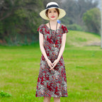 2024 Women's Summer Cotton Nightgown Dress (Plus Size)