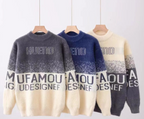 Men's Thick Fleece Half Turtleneck Sweater