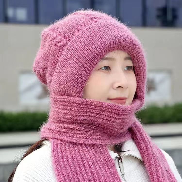 Warm Wool Hat for Women's Fashion Cycling | Embroidered Cap