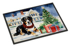 Entlebucher Mountain Dog Cozy Christmas Doormat