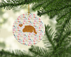 Exotic Shorthair #1 Cat Christmas Ceramic Ornament