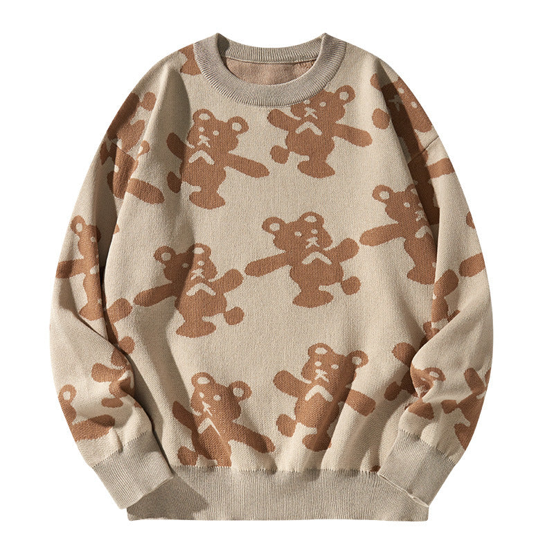 Personalized Hong Kong Style Cartoon Bear Sweater