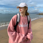Loose Women's Korean Hip-Hop Sweater Top