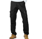 Men's Warm Cashmere Winter Leisure Pants with Pockets