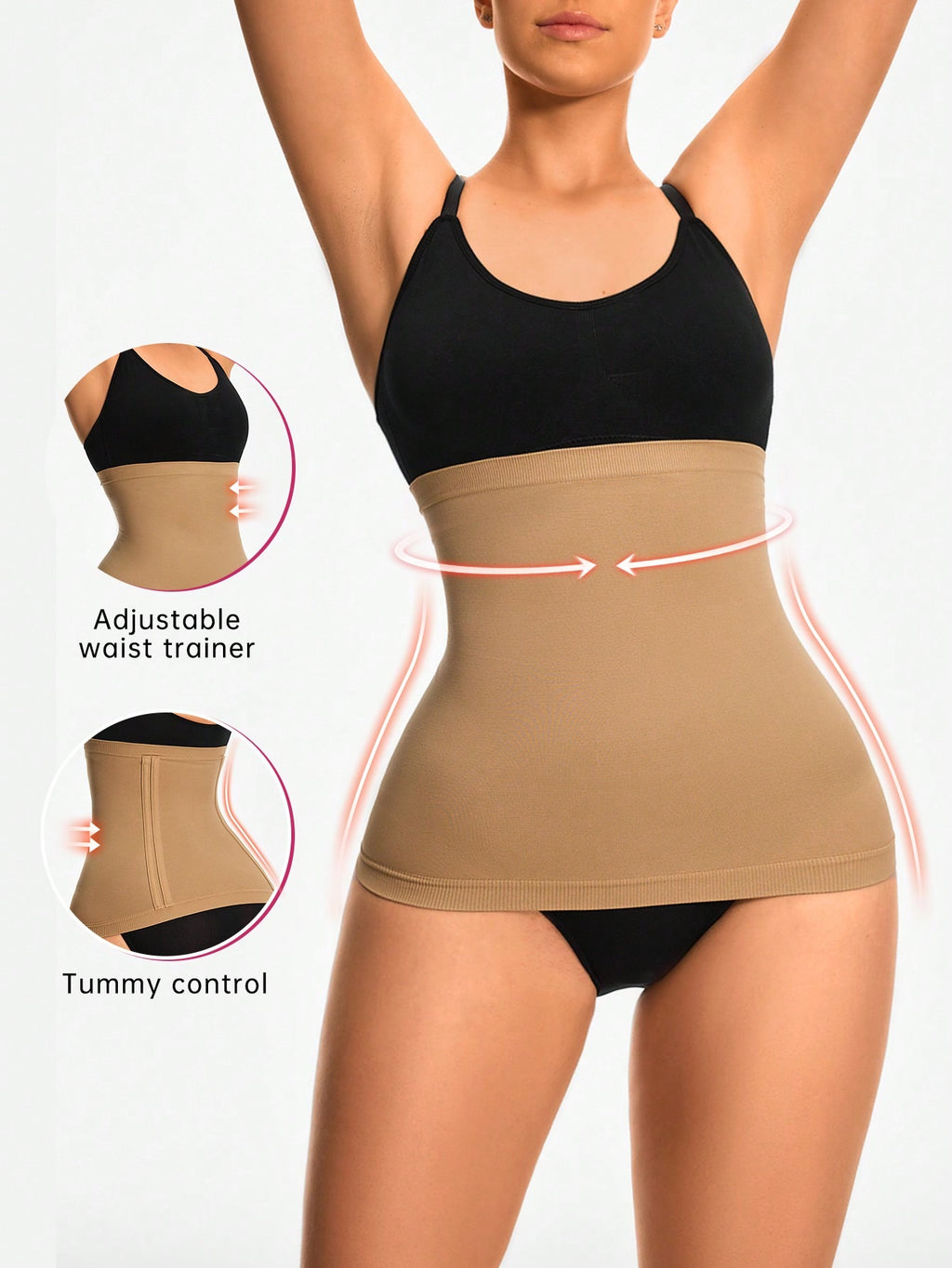 Easy-On Waist Trainer Bodysuit