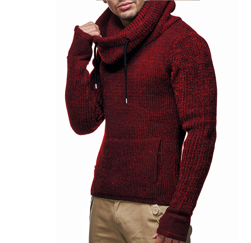 Thick Turtleneck Sweater, Christmas Knit Pullover | Streetwear