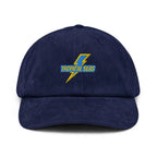 Lightning Strike Corduroy Hat | Embroidered Cap