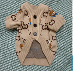 Teddy Schnauzer Pomeranian Pet Sweater Cardigan