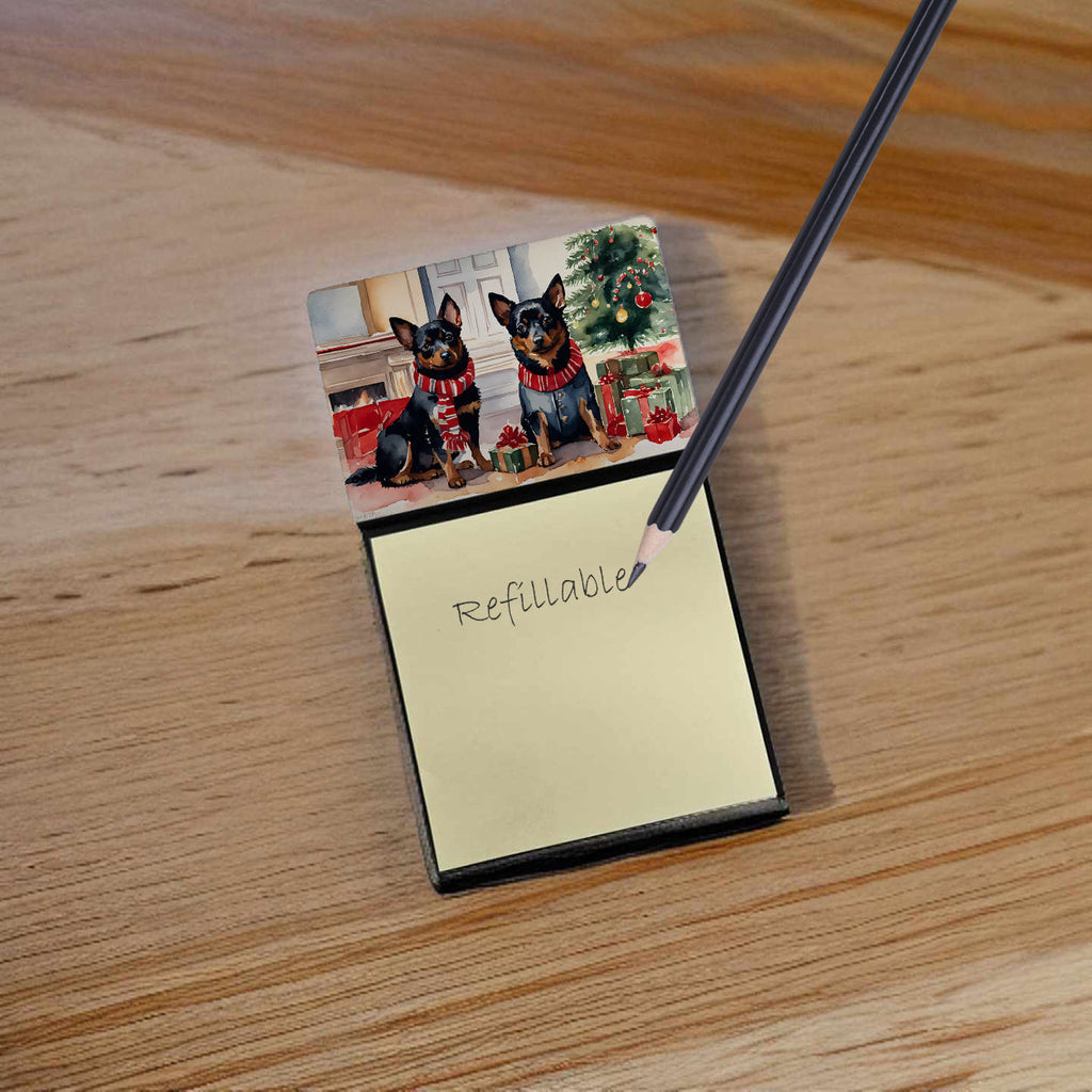 Lancashire Heeler Cozy Christmas Sticky Note Holder