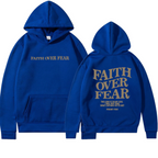 Faith Over Fear Christian Unisex Hoodie | Streetwear