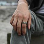 Men's Vintage All-Seeing Eye Open Ring