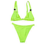 2021 Fashionable Sexy Buckle Bikini Swimsuit for Women