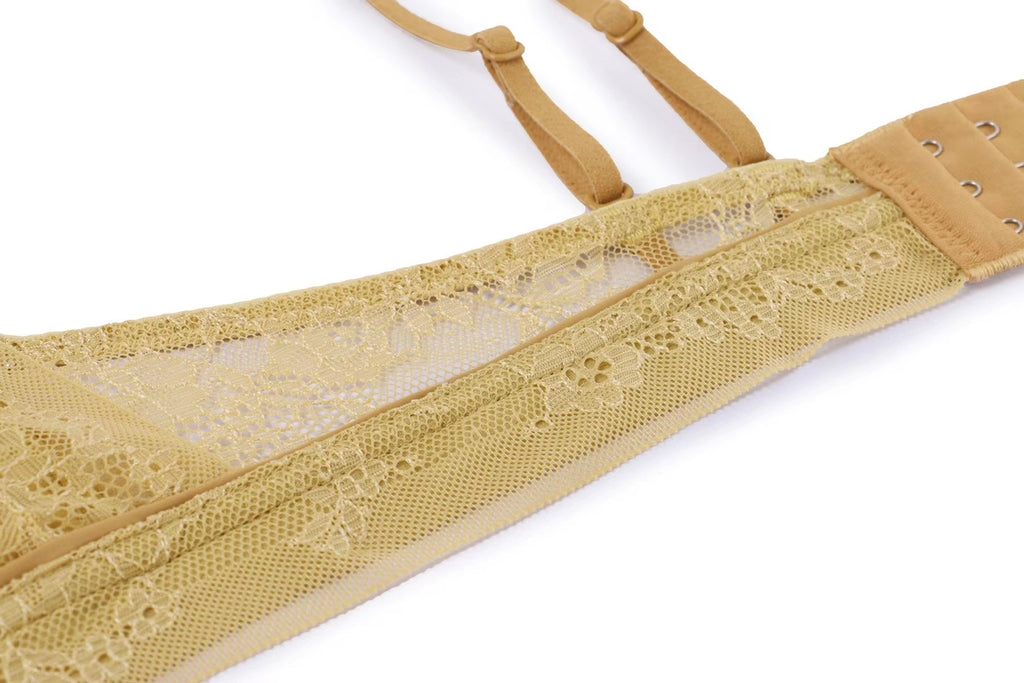 Genuine 803 Lace Bra Set with Comfort and Support