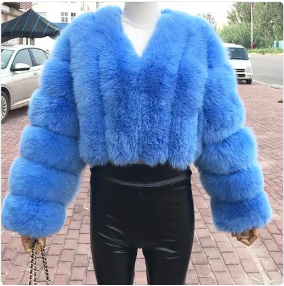 Women's Short Fur Coat