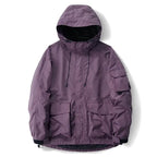 Men's Fashionable Loose Fit Multi-Pocket Jacket