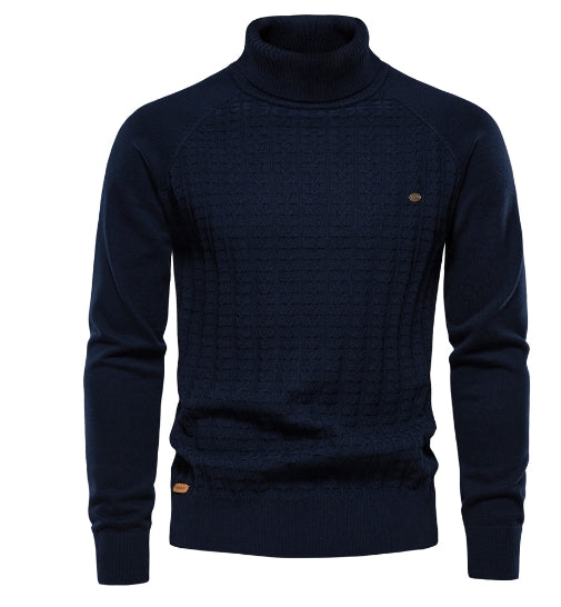 Men's Knitwear Business Casual Solid Color Sweater