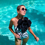 2023 Women's One-Piece Floral Swimsuit for Amazon