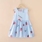 Western Style Summer Dress for Girls