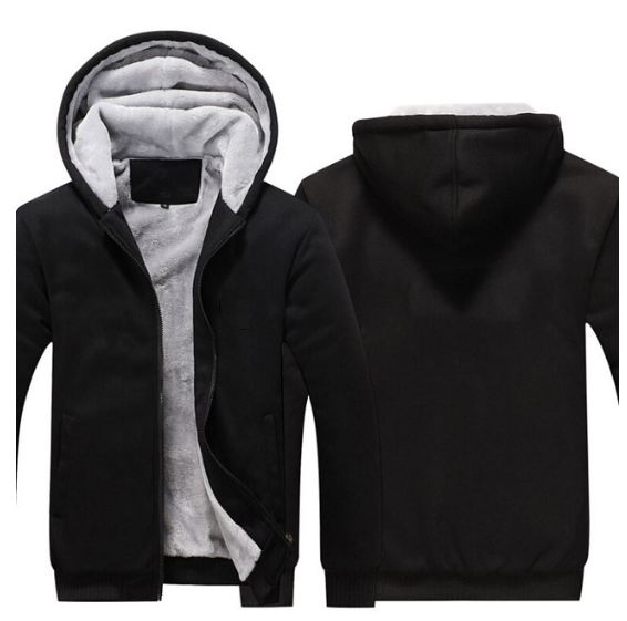 Men's Hooded Winter Parka Jacket - Casual Thick Coat