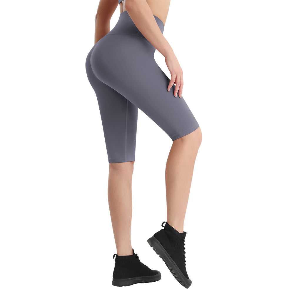 High-Waisted Women's Yoga Shorts for Intense Workouts