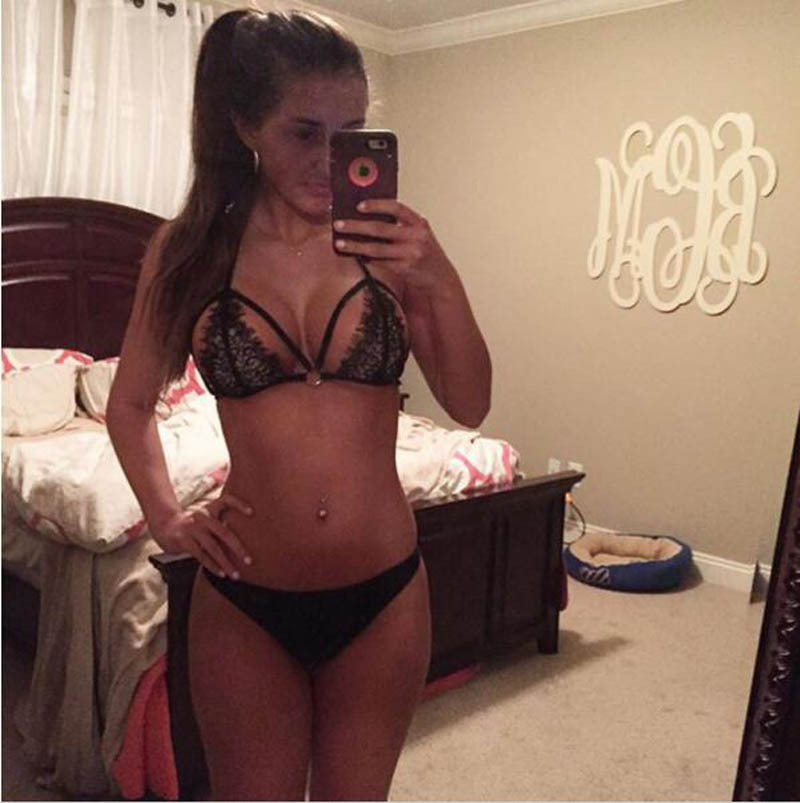 Lace Deep-V Bra and Thong Lingerie Set