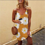 Daisy Print Cami Slip Skirt and Dress Collection