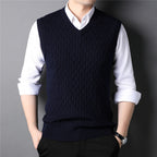 Warm Fashionable Casual Men's Tank Tops for Autumn/Winter