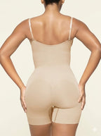 Open Bust Seamless Tummy Control Bodysuit
