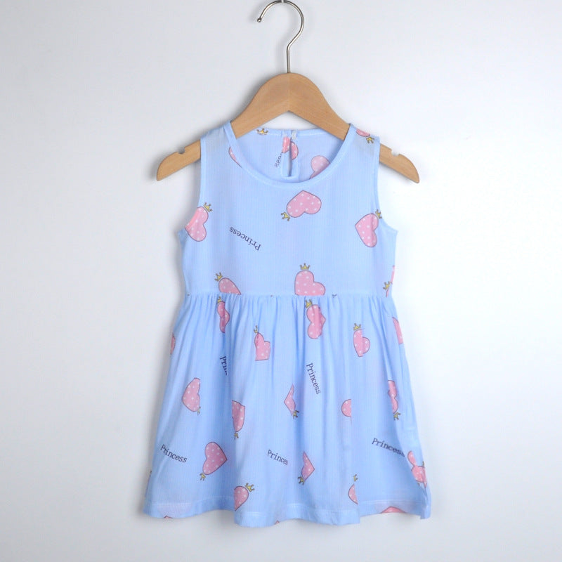Cotton Silk Beach Princess Dress for Women