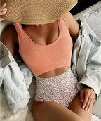 2023 New High-Waist U-Shaped Bikini Swimsuit for Women