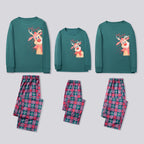 Christmas Parent-Child Long Sleeve Pajama Set