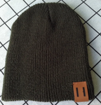 Parent-child wool hat warm hat knitted hat | Embroidered Cap