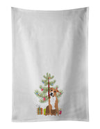 Pit Bull Fawn #3 Christmas Kitchen Towel Set of 2