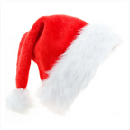 Enlarged & Thickened Santa Claus Hat | Embroidered Cap